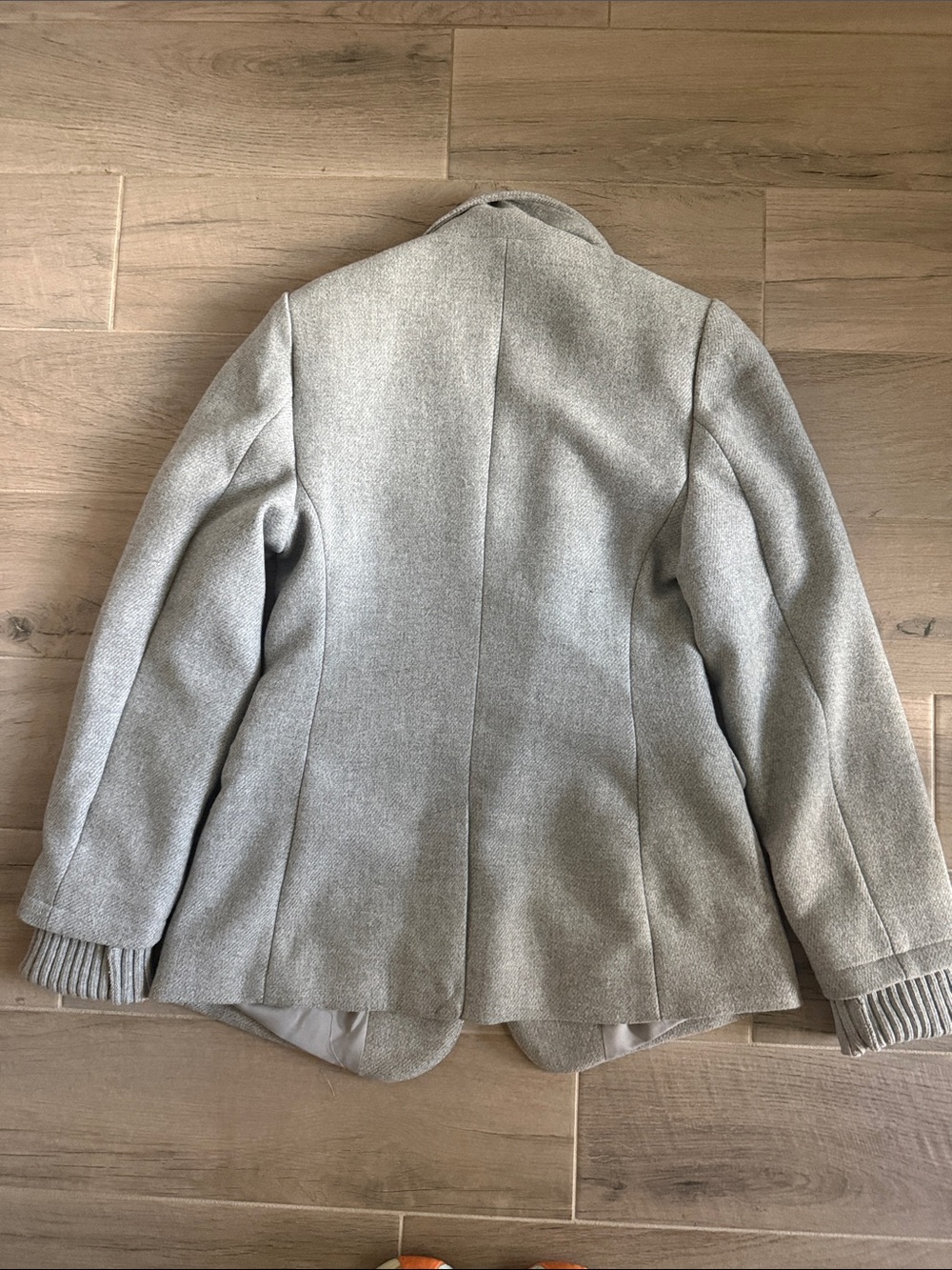 Free Assembly Women's Single Breasted Blazer with Ribbed Sweater Cuffs Size S - Picture 3 of 4